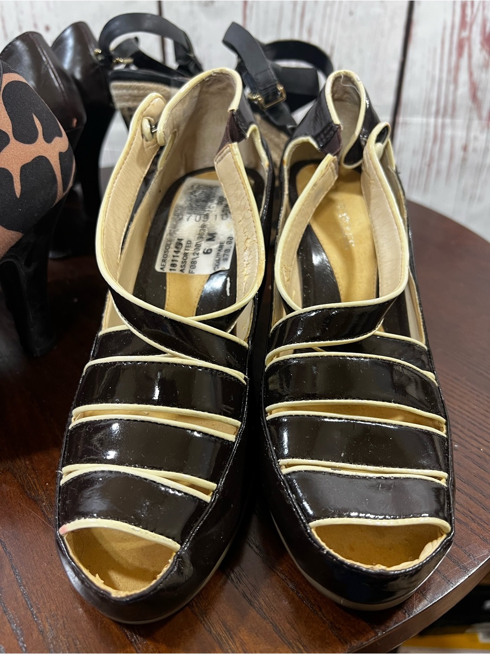 5 Pairs women’s shoes size 6 Liz Claiborne, Jessica Simpson, aerosoles etc As Is - Picture 16 of 16
